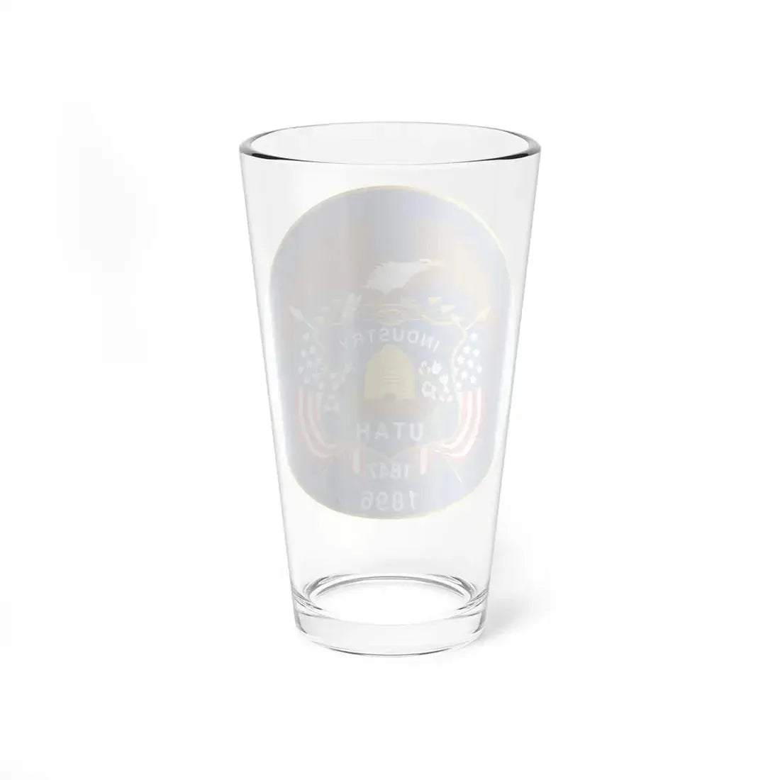 Utah State Seal NARA - Pint Glass 16oz - Go Mug Yourself