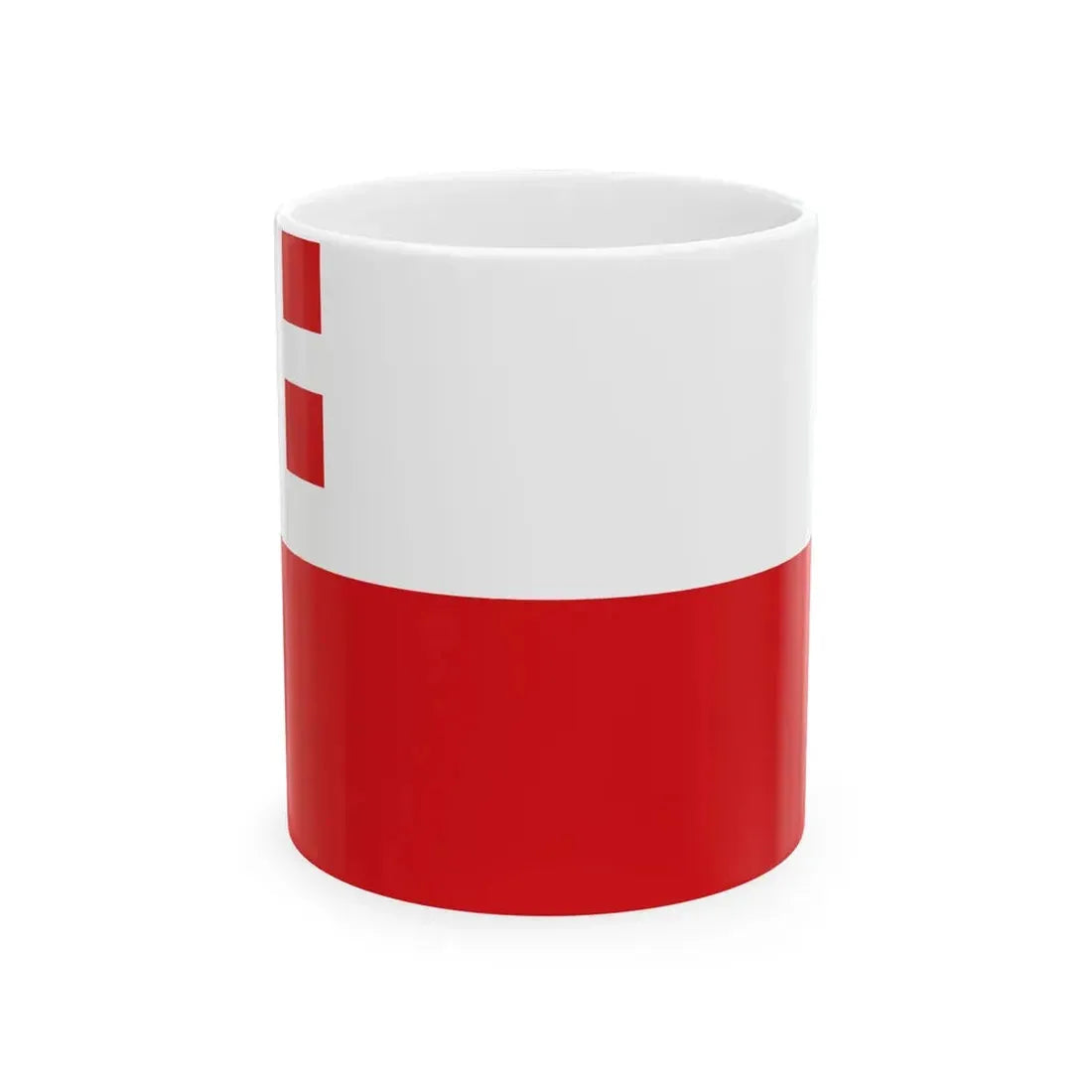 Utrecht province-Flag (Netherlands) White Coffee Mug 11oz - Go Mug Yourself