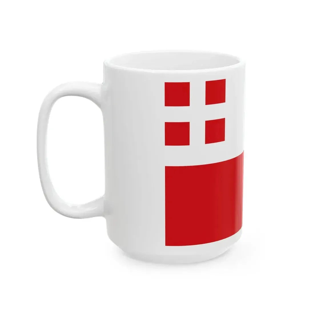 Utrecht province-Flag (Netherlands) White Coffee Mug - Go Mug Yourself