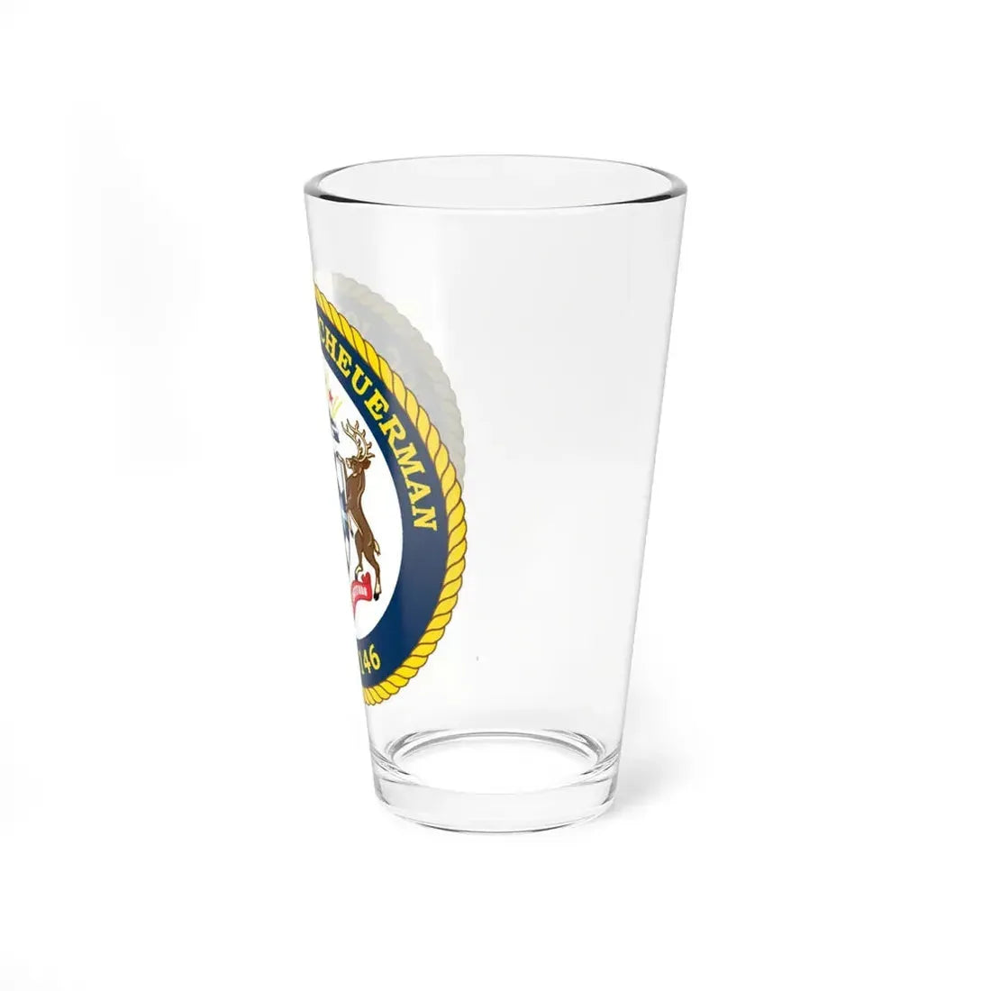 UUSCGC John Scheuerman WPC 1146 (U.S. Coast Guard) Pint Glass 16oz - Go Mug Yourself