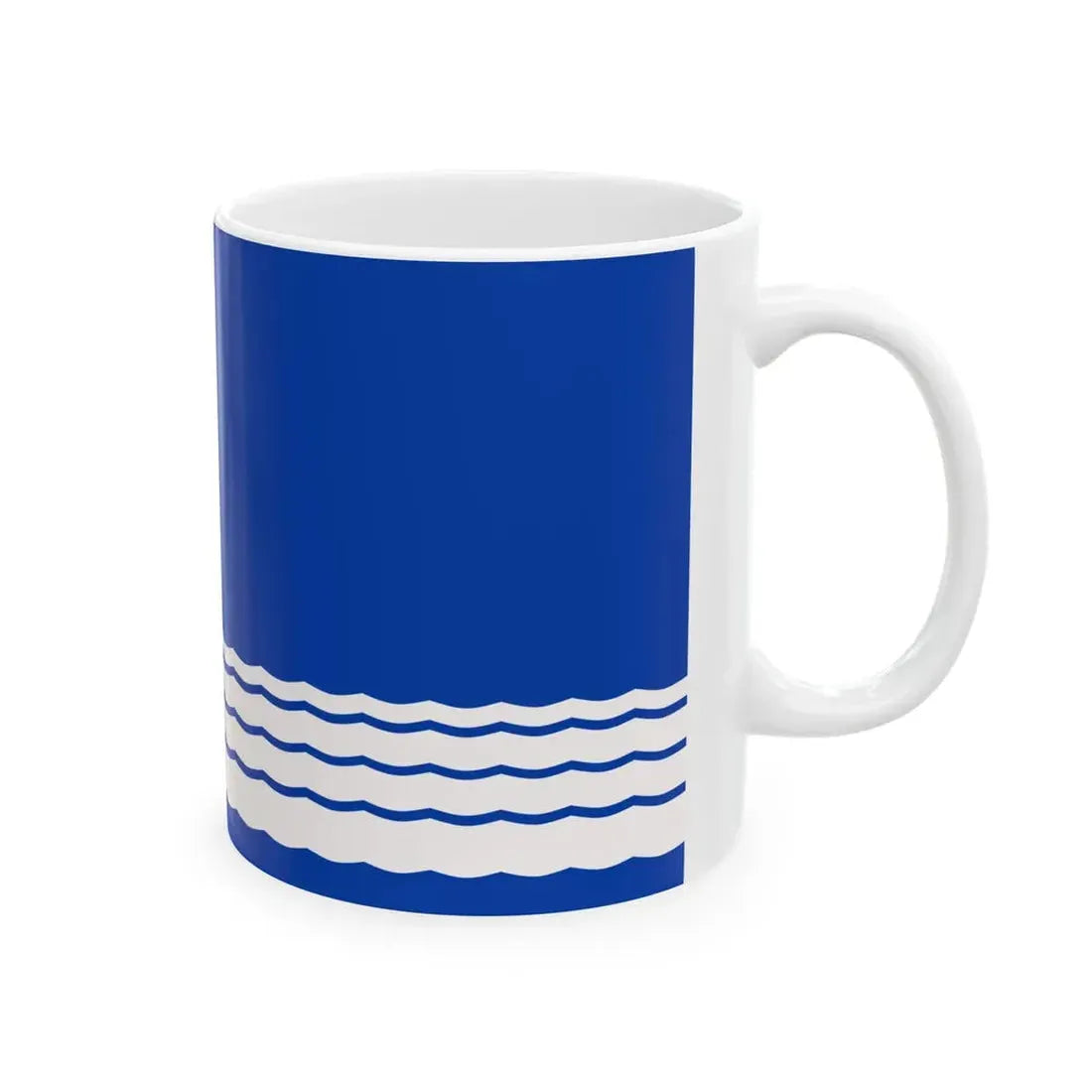 Uvs Aimag Flag (Mongolia) White Coffee Mug - Go Mug Yourself
