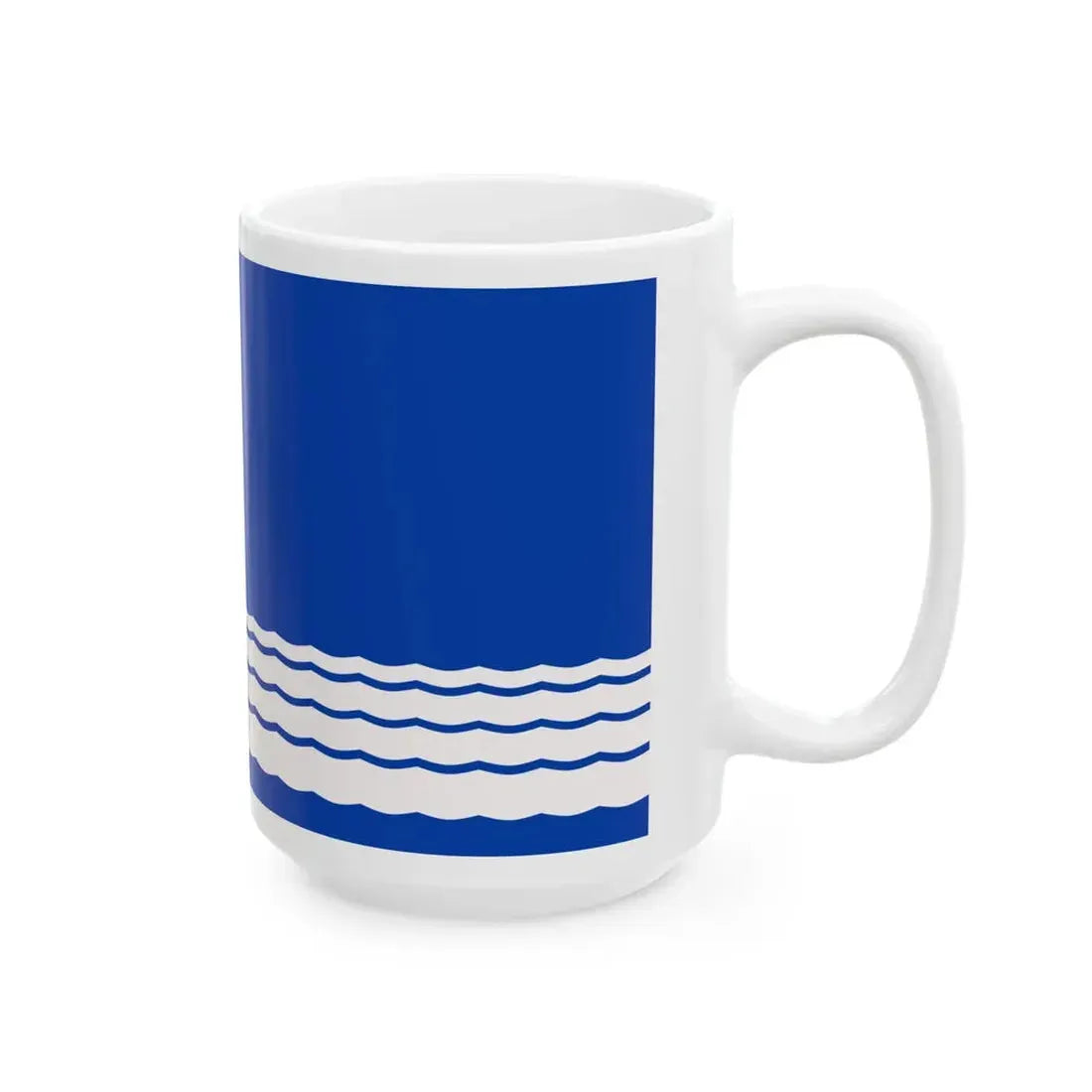 Uvs Aimag Flag (Mongolia) White Coffee Mug - Go Mug Yourself