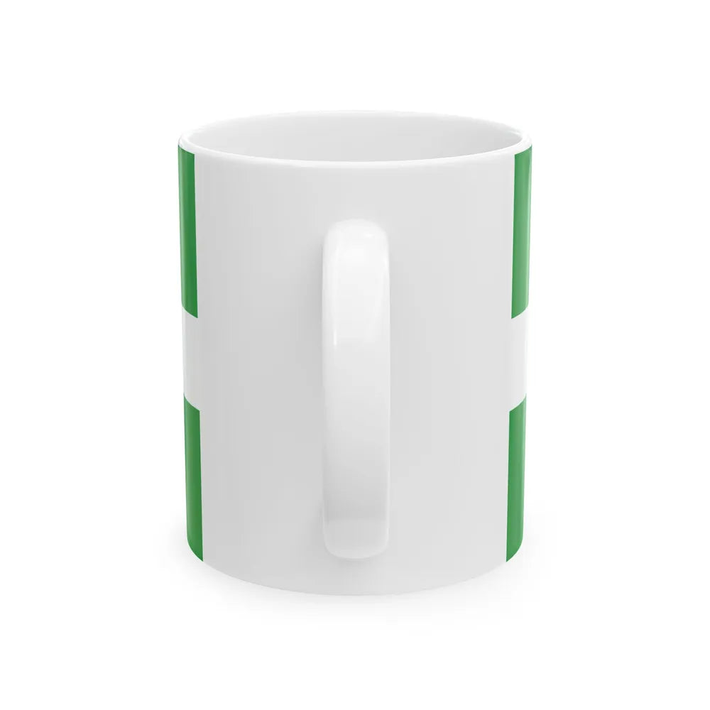 Valga valla lipp (Estonia) White Coffee Mug - Go Mug Yourself