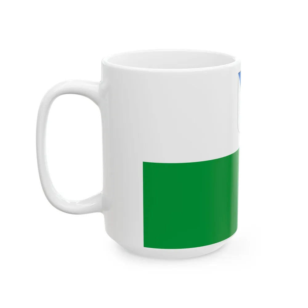 Valgamaa lipp (Estonia) White Coffee Mug - Go Mug Yourself