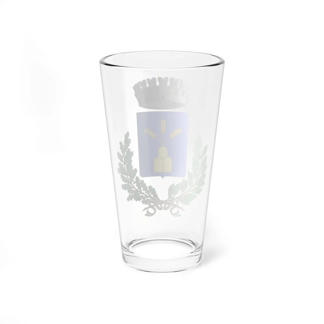 Vallesaccarda-Stemma (Italy) (Coat of Arms) Pint Glass 16oz - Go Mug Yourself