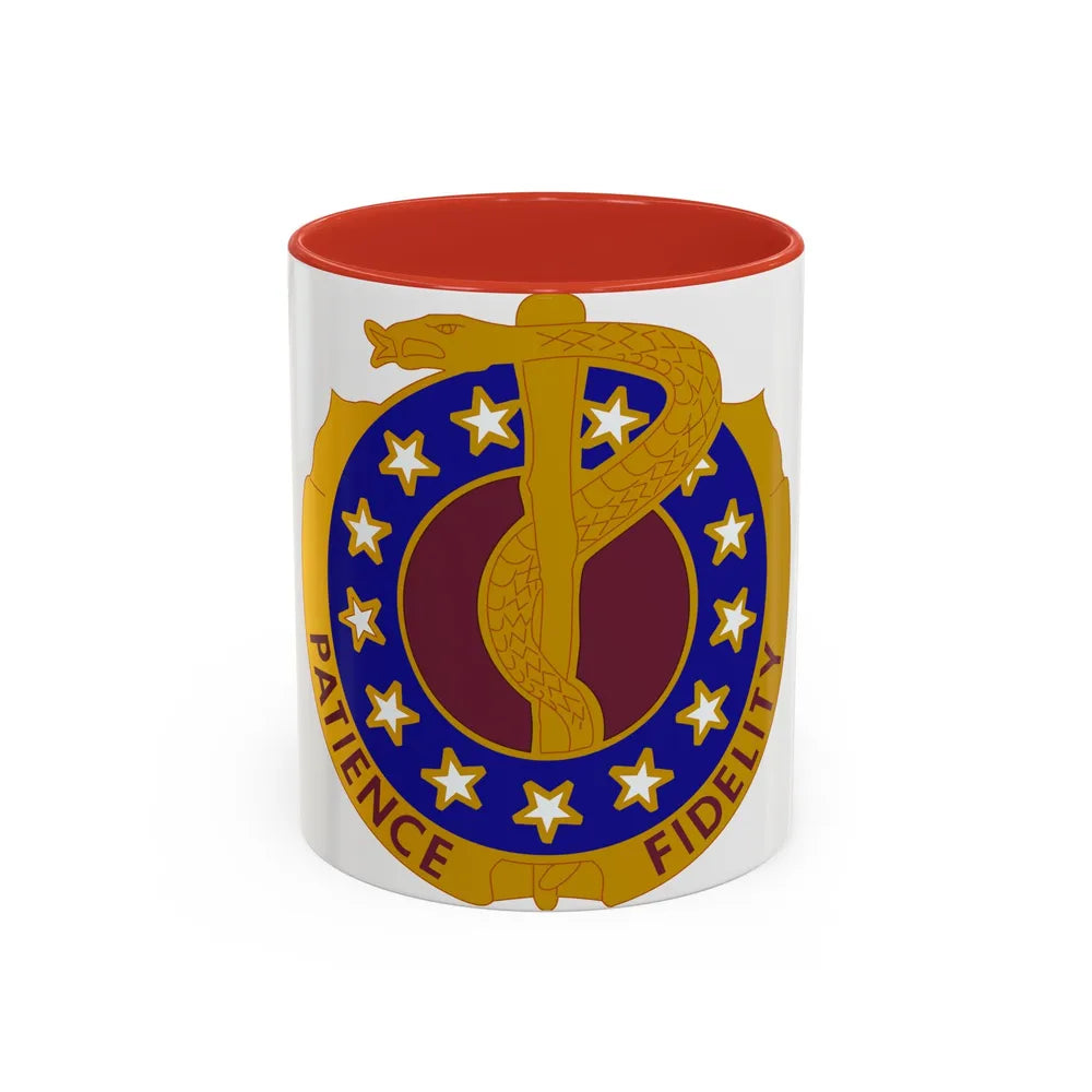 Valley Forge General Hospital (U.S. Army) Accent Coffee Mug 11oz Red - Go Mug Yourself