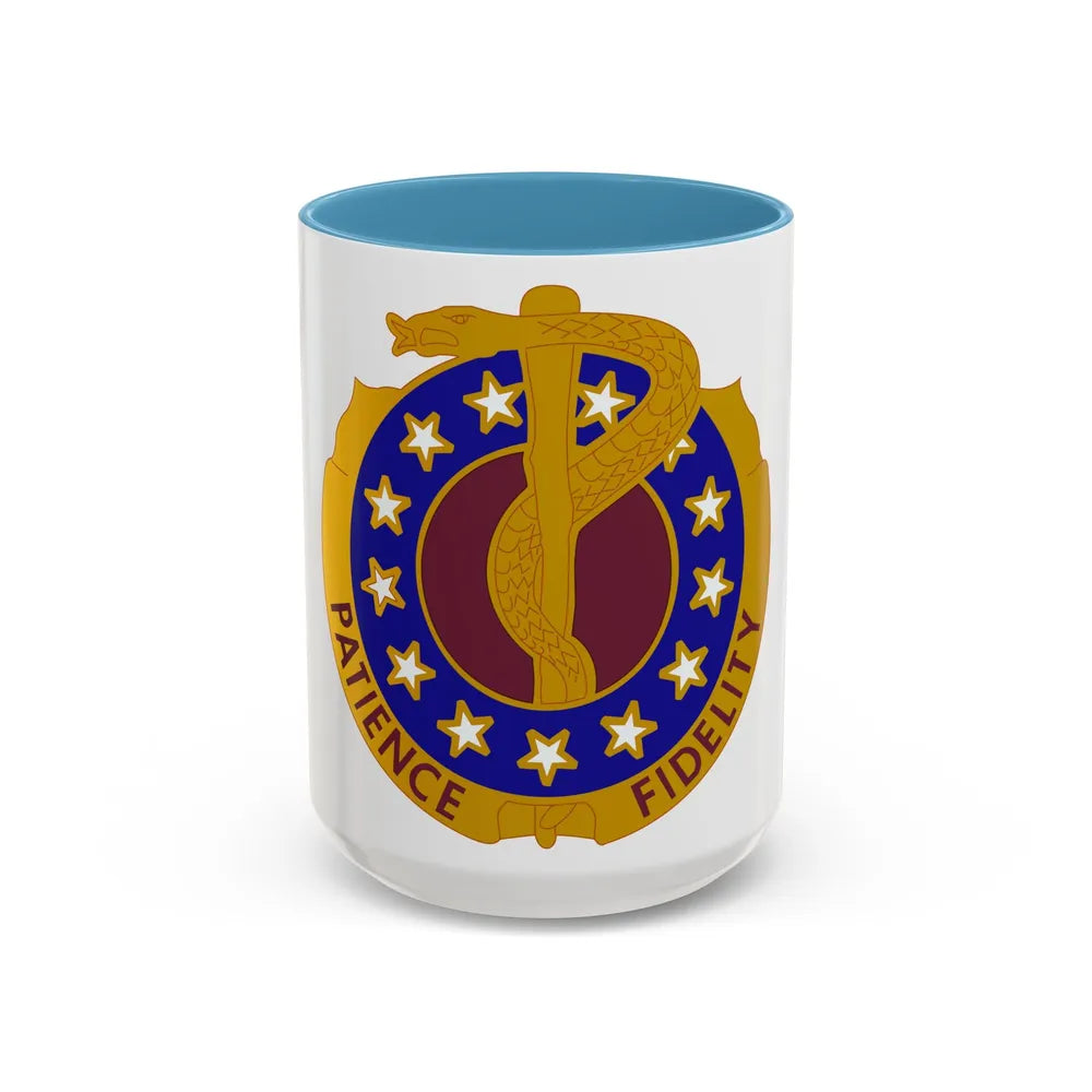 Valley Forge General Hospital (U.S. Army) Accent Coffee Mug 15oz Light Blue - Go Mug Yourself
