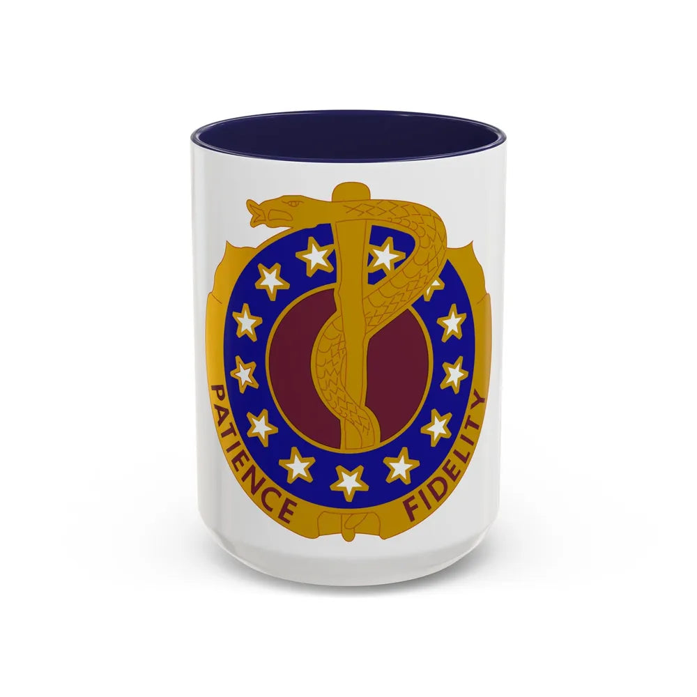 Valley Forge General Hospital (U.S. Army) Accent Coffee Mug 15oz Navy - Go Mug Yourself