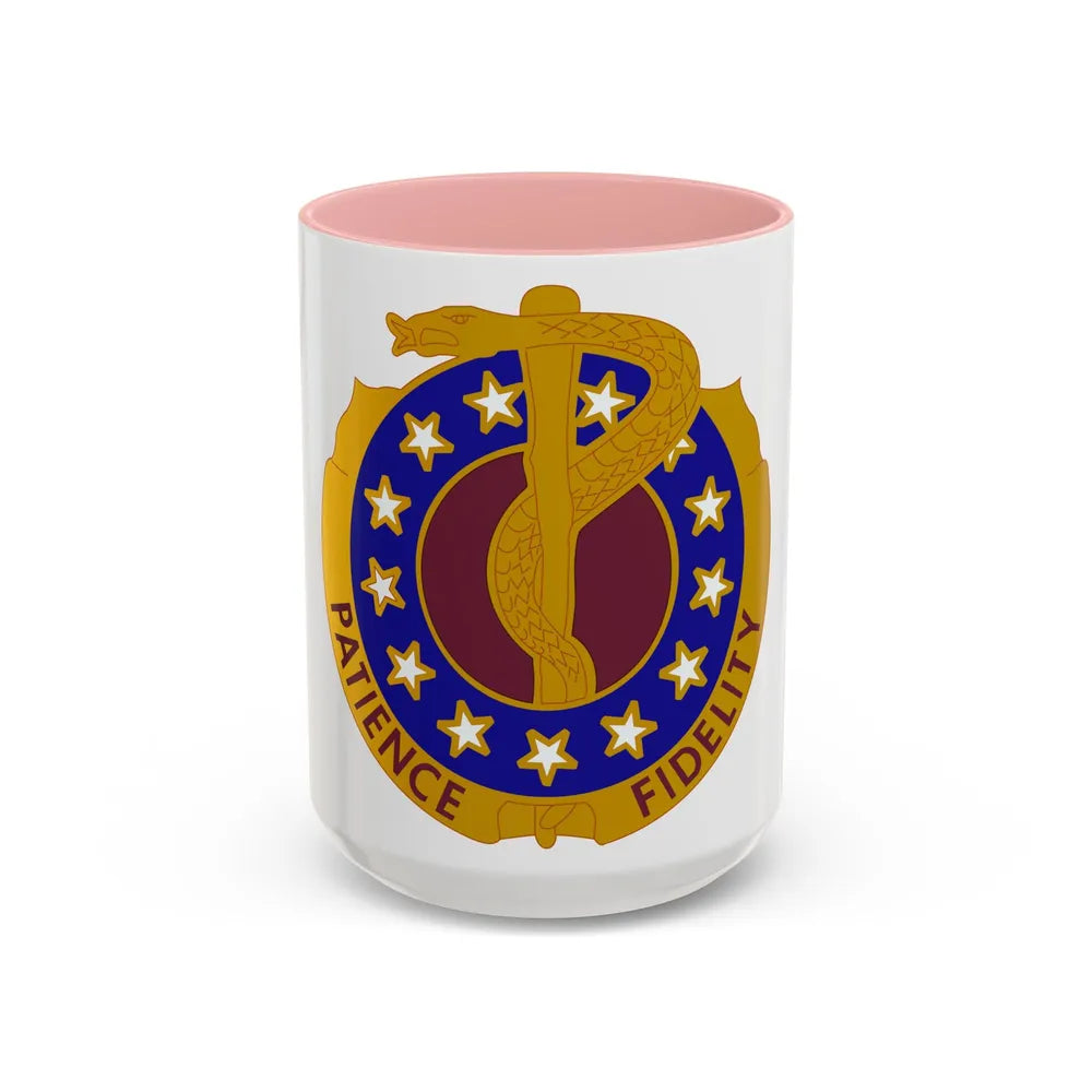 Valley Forge General Hospital (U.S. Army) Accent Coffee Mug 15oz Pink - Go Mug Yourself