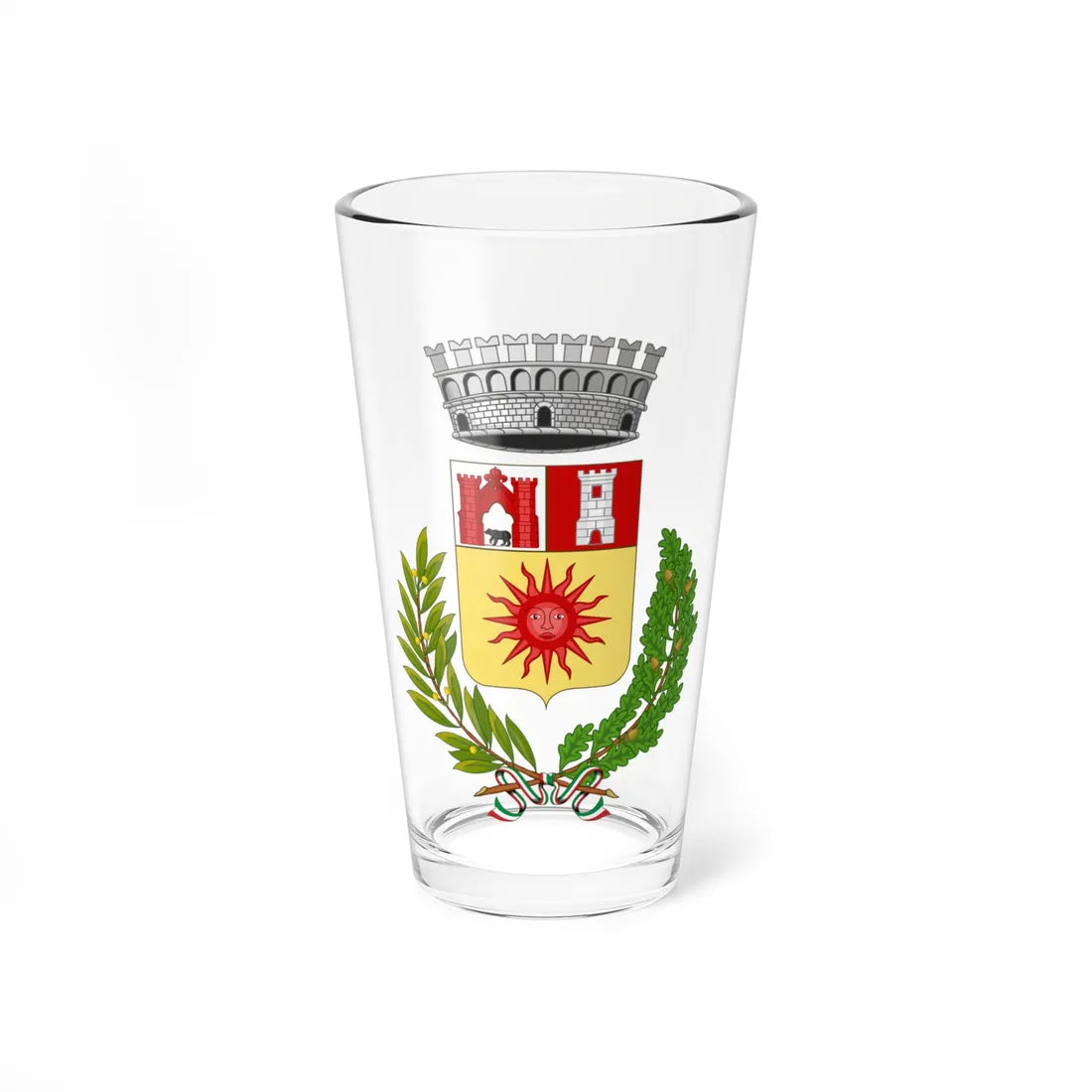 Valpelline-Stemma (Italy) (Coat of Arms) Pint Glass 16oz 16oz - Go Mug Yourself