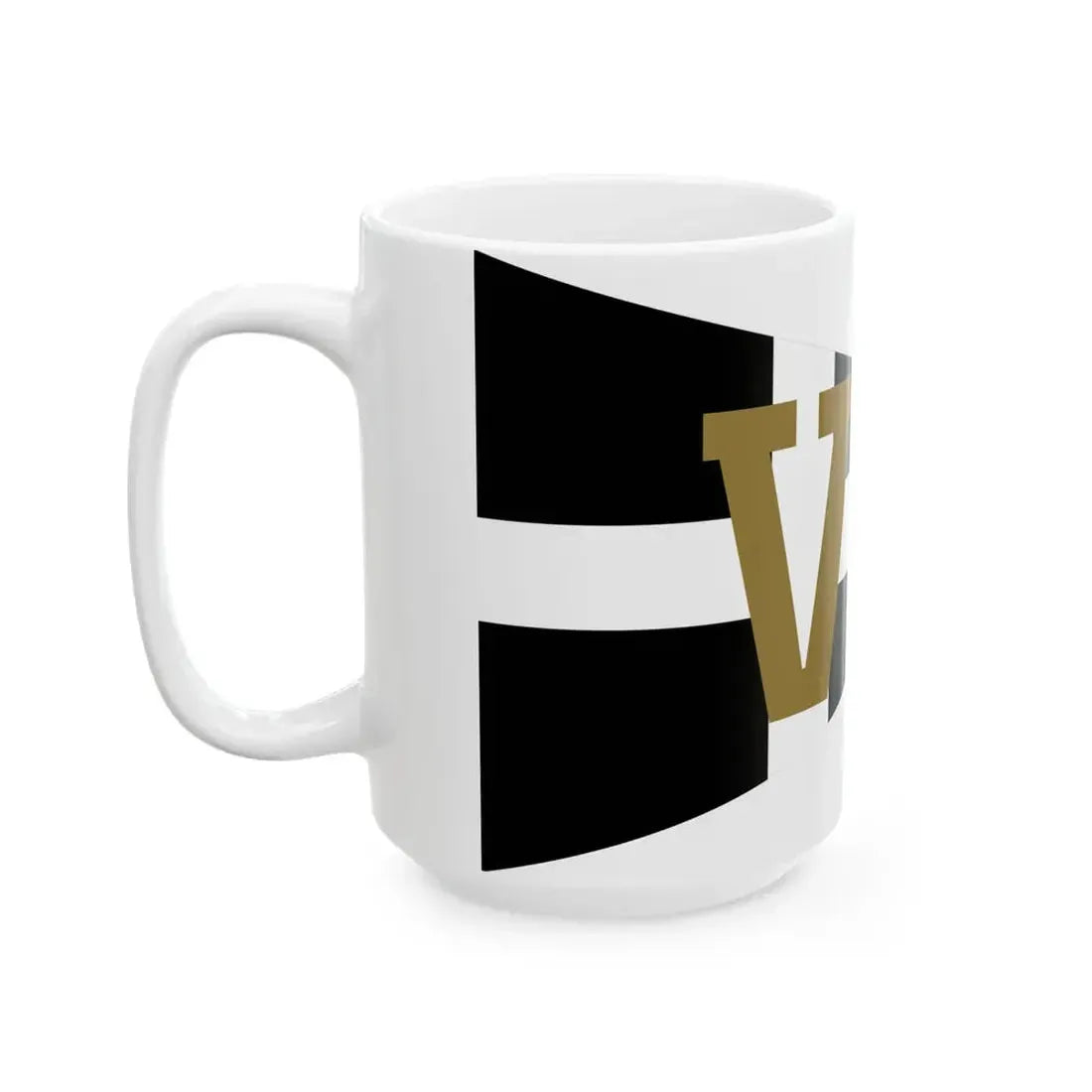 Vanderbilt burgee (United States) White Coffee Mug - Go Mug Yourself