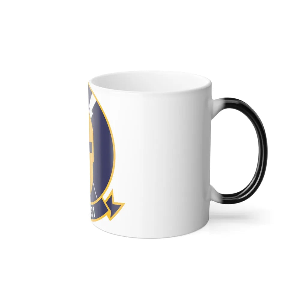 VAQ 131 Electronic Attack Squadron 131 (U.S. Navy) Color Changing Mug 11oz-Go Mug Yourself