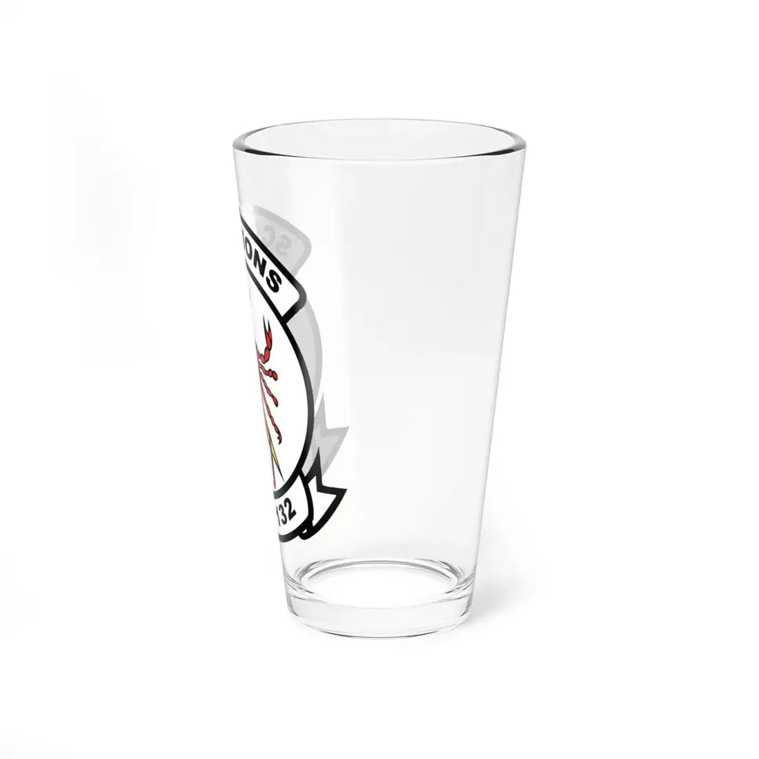 VAQ 132 Electronic Attack Squadron 132 (U.S. Navy) Pint Glass 16oz - Go Mug Yourself