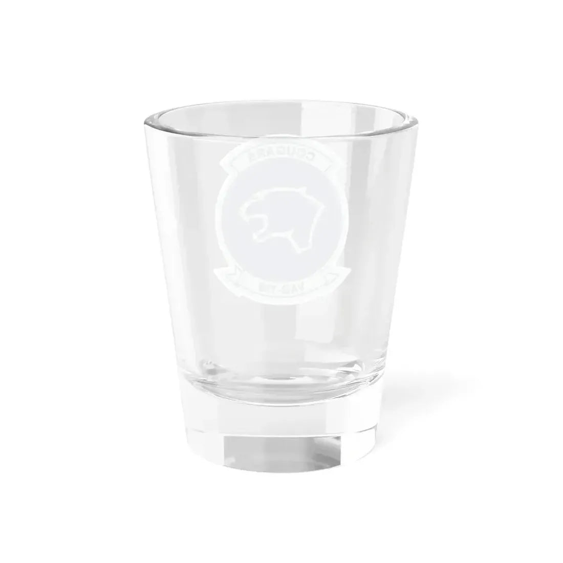 VAQ 139 Cougars (U.S. Navy) Shot Glass 1.5oz - Go Mug Yourself