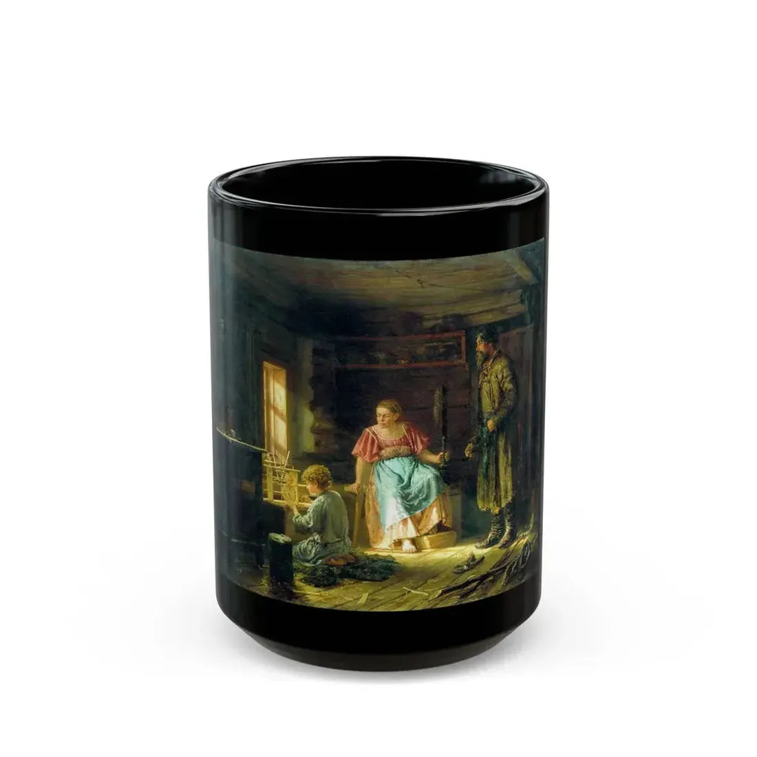Vasili Maksimov - The Boy Mechanic - Black Coffee Mug 15oz - Go Mug Yourself