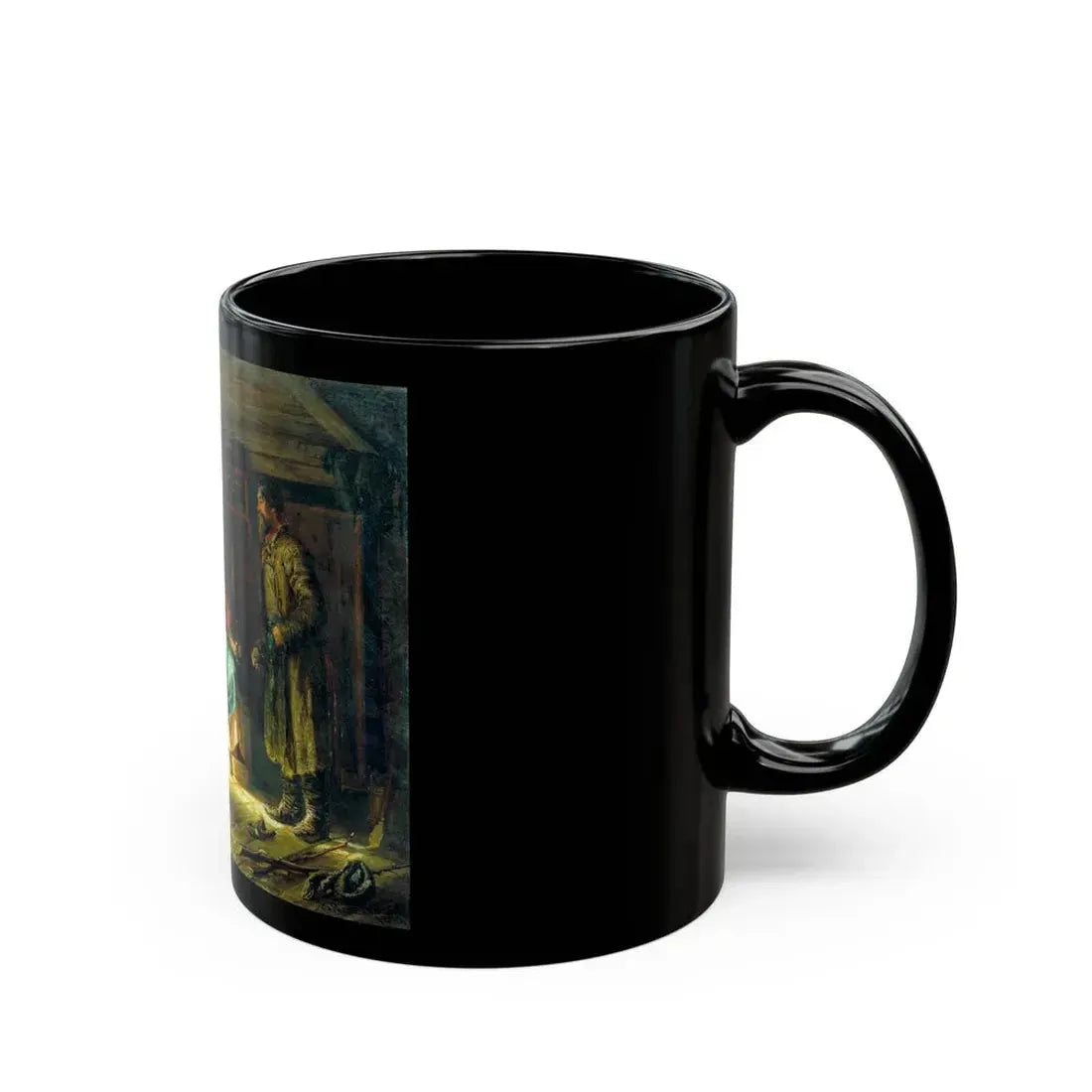 Vasili Maksimov - The Boy Mechanic - Black Coffee Mug - Go Mug Yourself