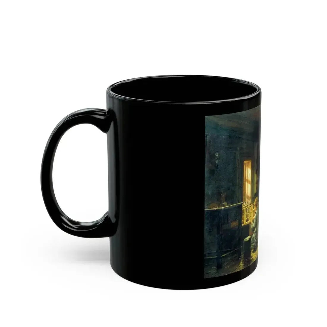 Vasili Maksimov - The Boy Mechanic - Black Coffee Mug - Go Mug Yourself