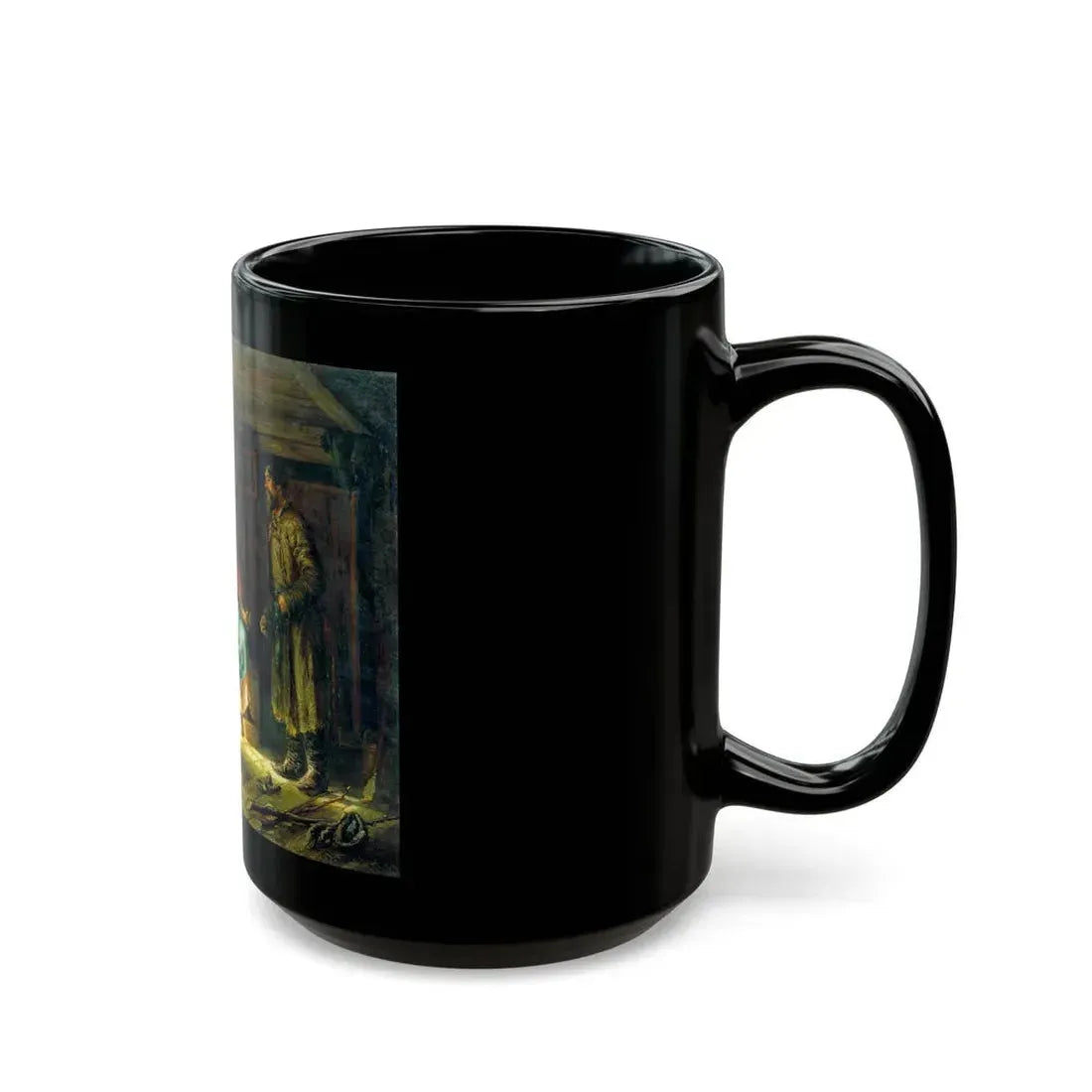 Vasili Maksimov - The Boy Mechanic - Black Coffee Mug - Go Mug Yourself