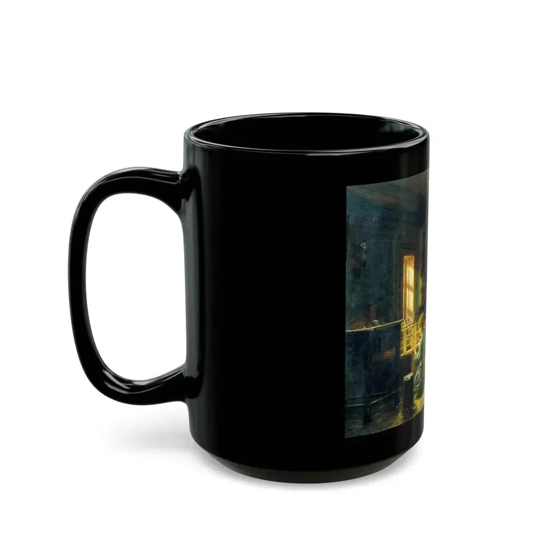 Vasili Maksimov - The Boy Mechanic - Black Coffee Mug - Go Mug Yourself