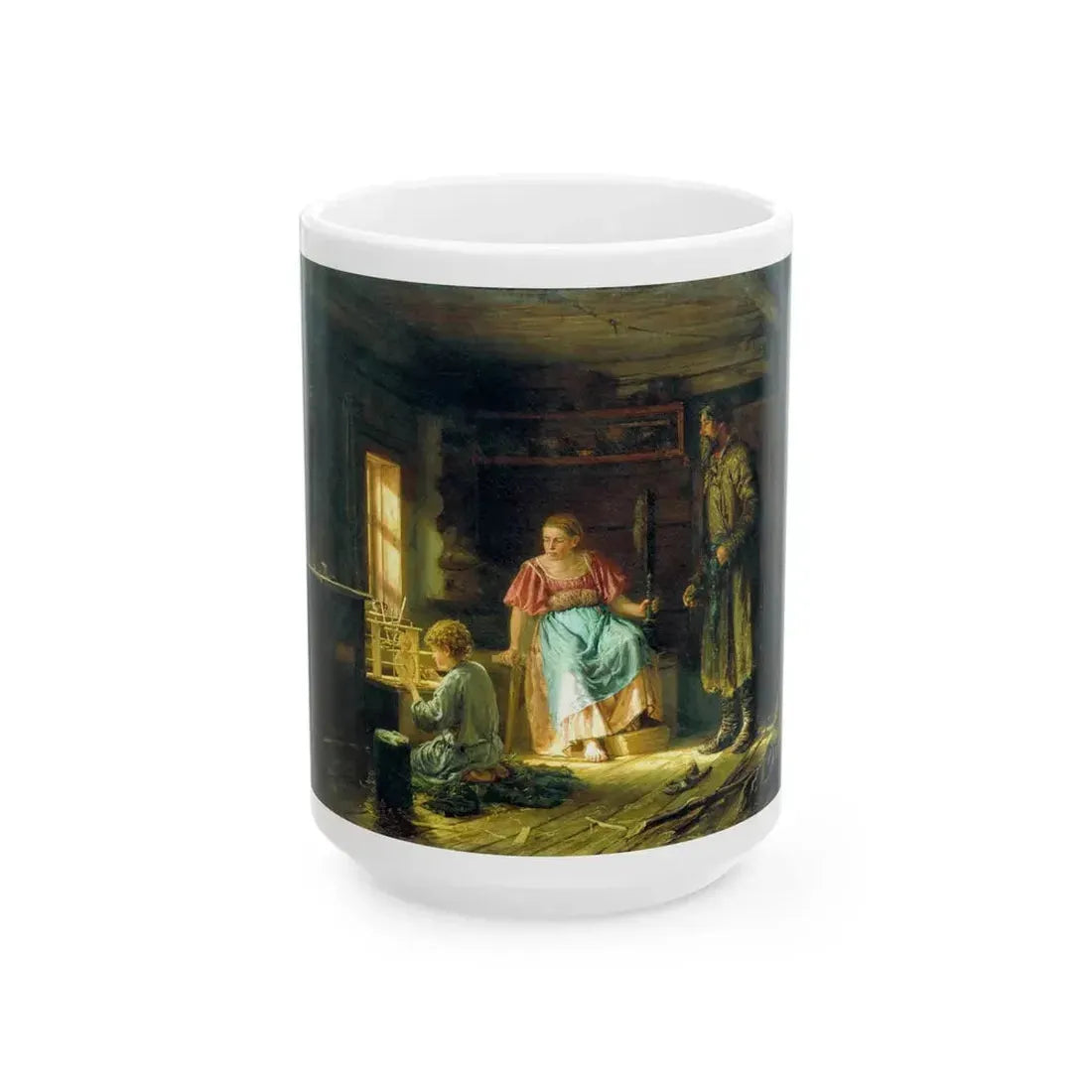 Vasili Maksimov - The Boy Mechanic - White Coffee Mug 15oz - Go Mug Yourself