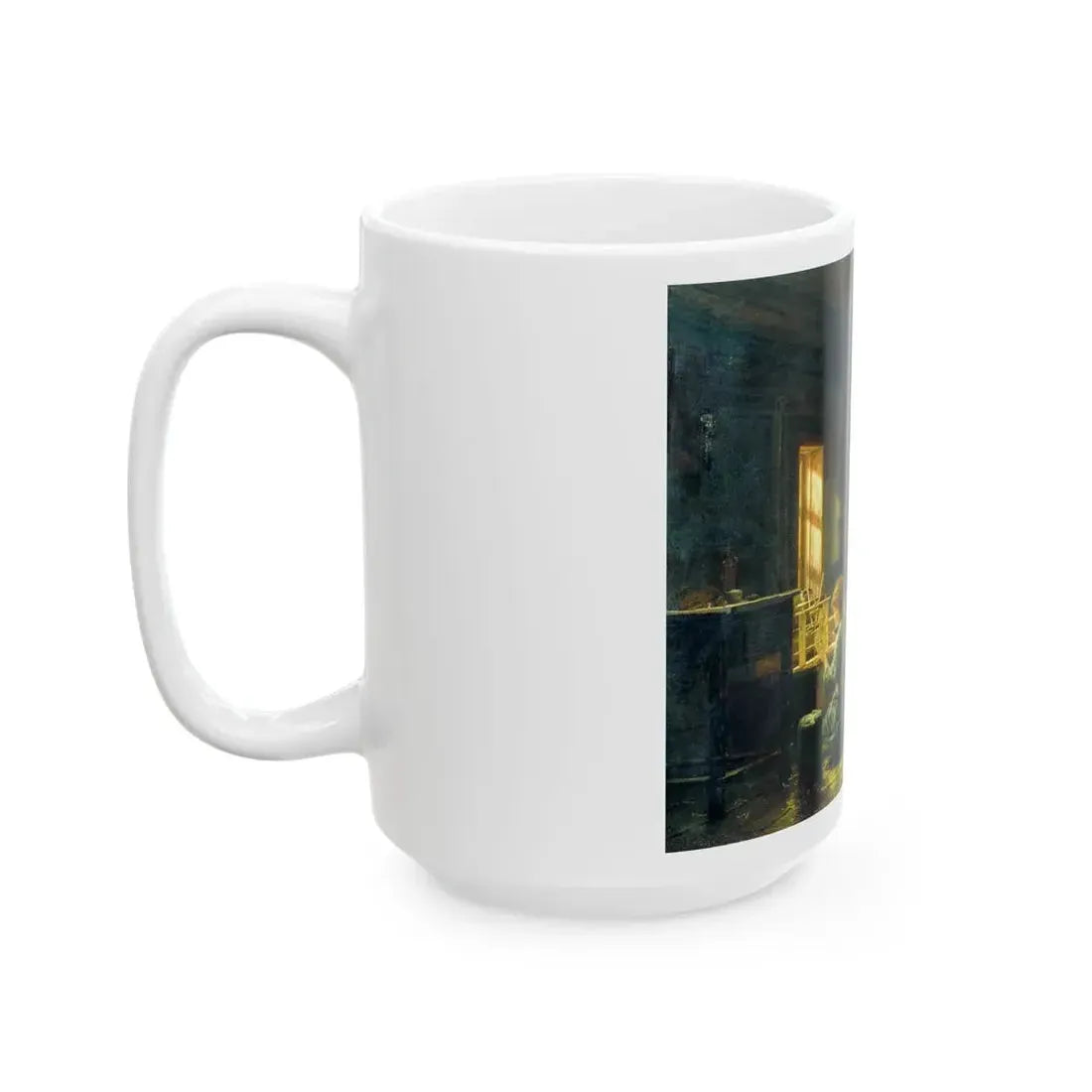 Vasili Maksimov - The Boy Mechanic - White Coffee Mug - Go Mug Yourself