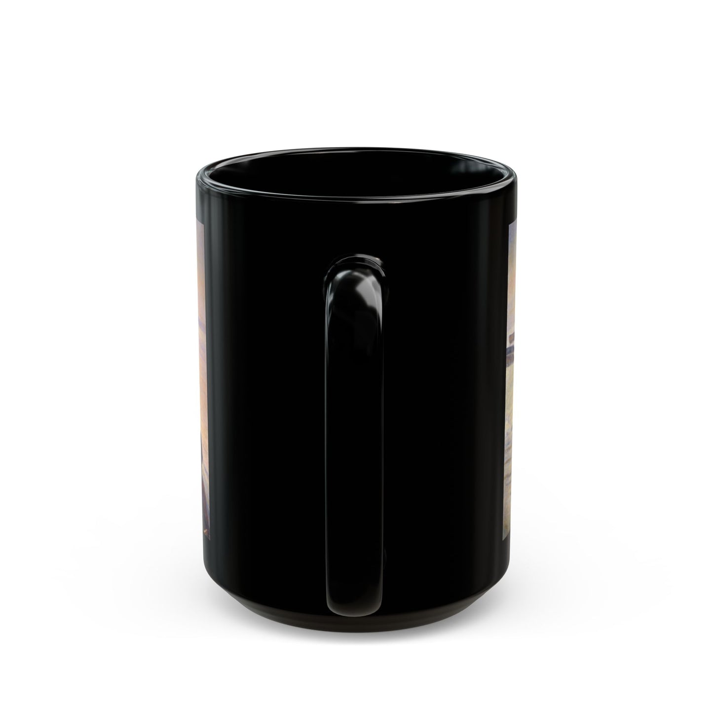 Vasily Ivanovich Surikov (1848-1916) Stepan Razin - Black Coffee Mug-Go Mug Yourself