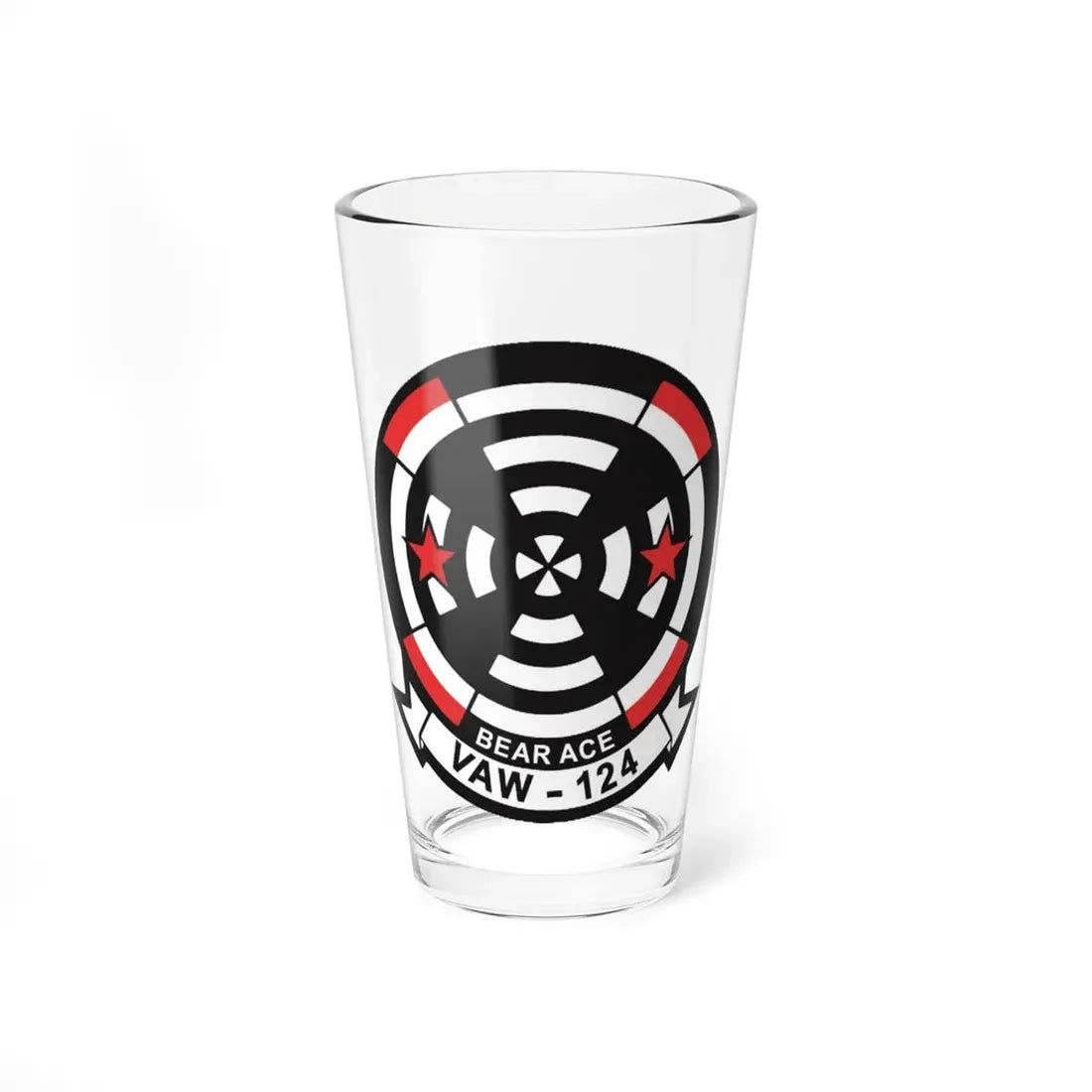 VAW 124 Bear Ace (U.S. Navy) Pint Glass 16oz 16oz - Go Mug Yourself