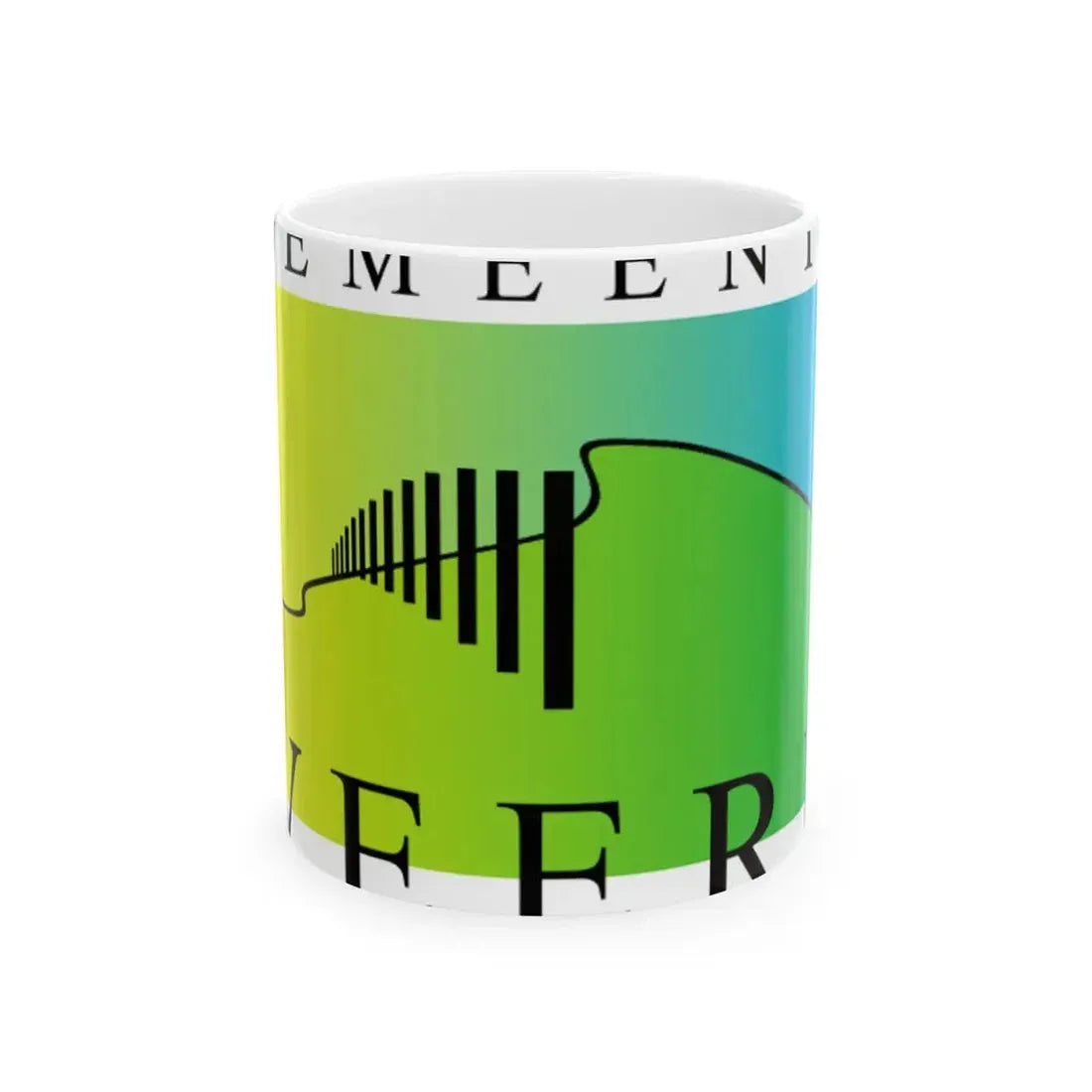 Veere vlag (Netherlands) White Coffee Mug 11oz - Go Mug Yourself