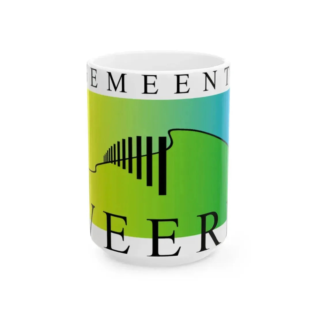 Veere vlag (Netherlands) White Coffee Mug 15oz - Go Mug Yourself