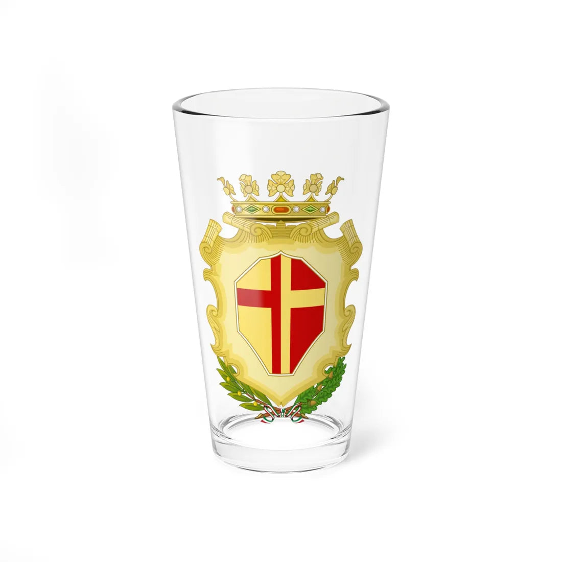 Vejano-Stemma (Italy) (Coat of Arms) Pint Glass 16oz 16oz - Go Mug Yourself