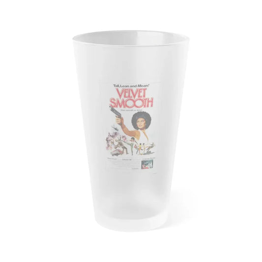 VELVET SMOOTH 1976 Movie Poster - Frosted Pint Glass 16oz 16oz Frosted - Go Mug Yourself