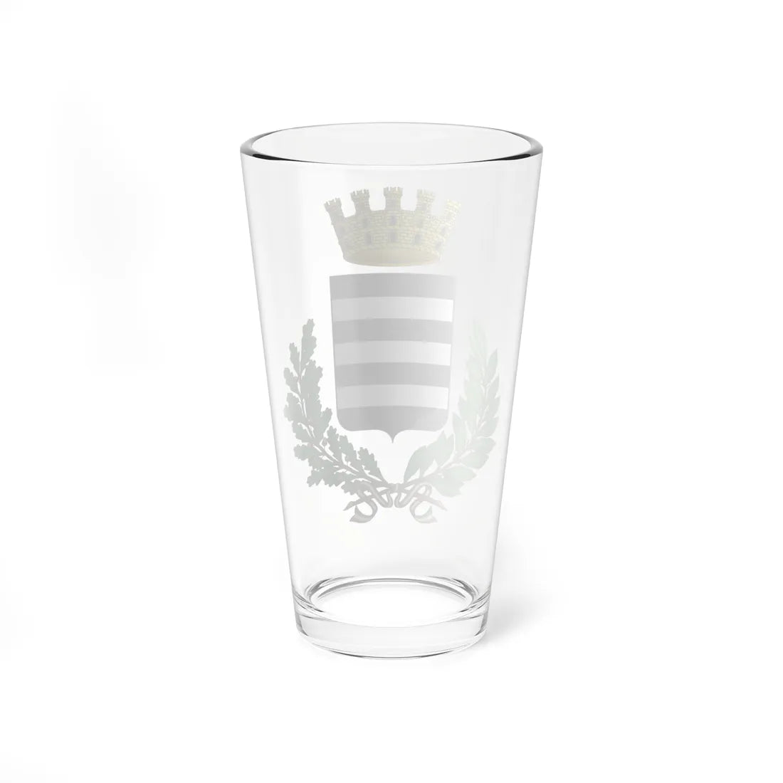 Venafro-Stemma (Italy) (Coat of Arms) Pint Glass 16oz - Go Mug Yourself