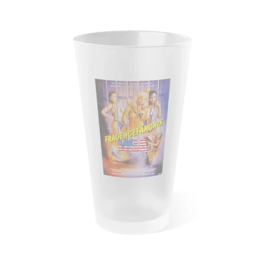 VENDETTA (GERMAN) 1986 Movie Poster - Frosted Pint Glass 16oz Default Title - Go Mug Yourself