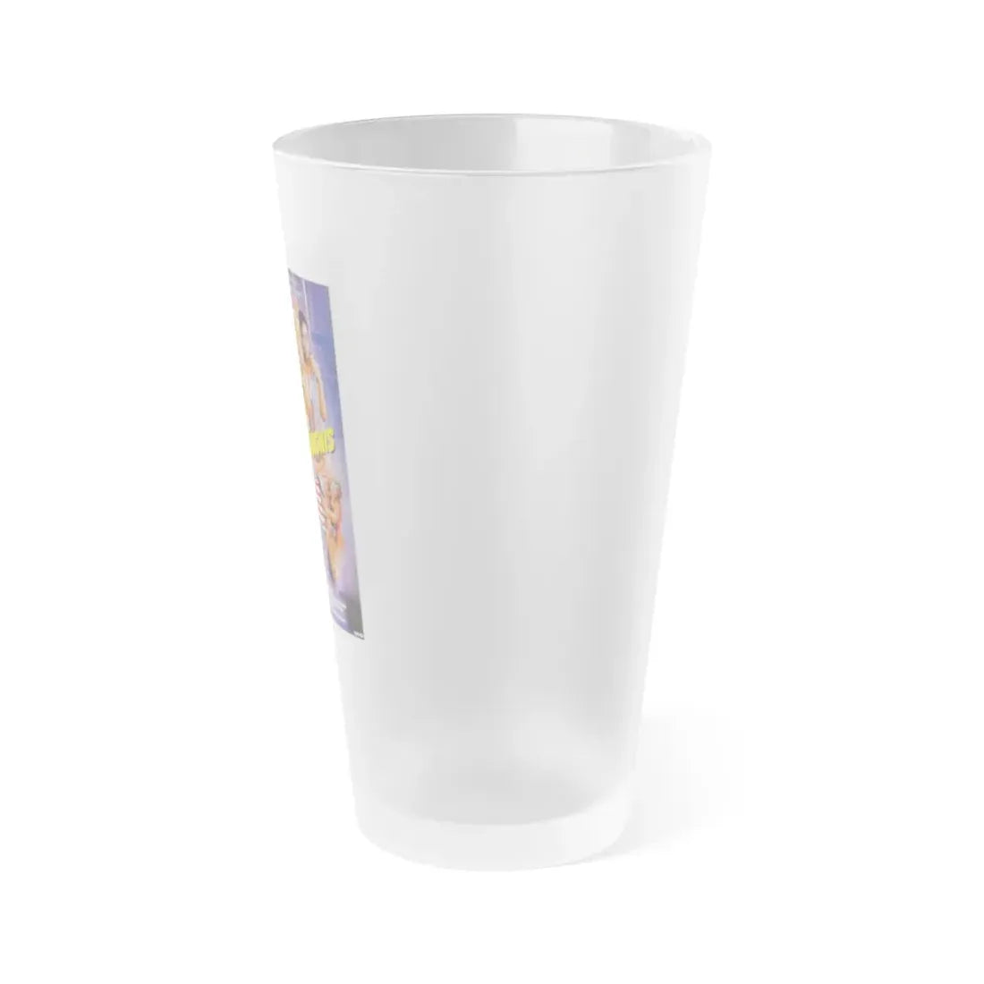 VENDETTA (GERMAN) 1986 Movie Poster - Frosted Pint Glass 16oz - Go Mug Yourself