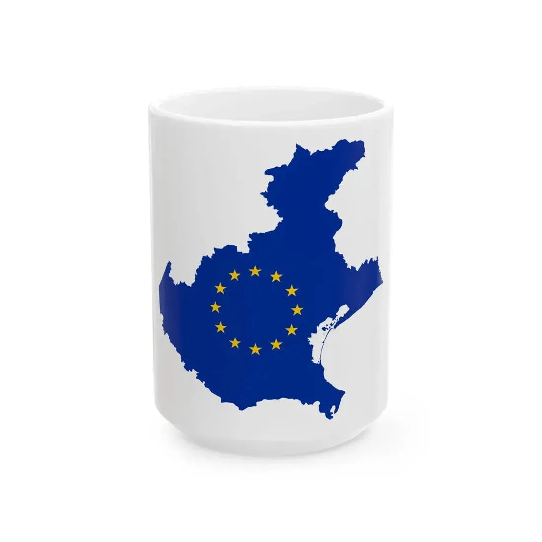 Veneto EU (Italy) White Coffee Mug 15oz - Go Mug Yourself