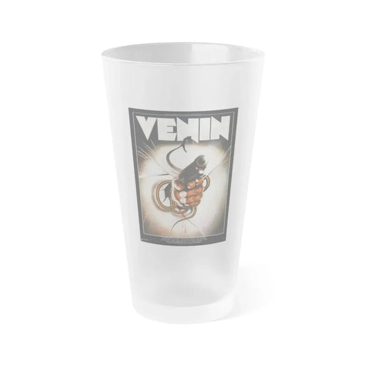 VENOM (2) 1981 Movie Poster - Frosted Pint Glass 16oz Default Title - Go Mug Yourself
