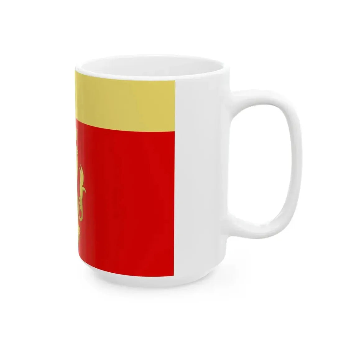 Ventimiglia-Bandiera (Italy) White Coffee Mug - Go Mug Yourself
