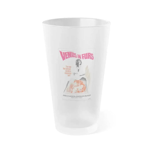 VENUS IN FURS (Franco) 1969 Movie Poster - Frosted Pint Glass 16oz 16oz Frosted - Go Mug Yourself