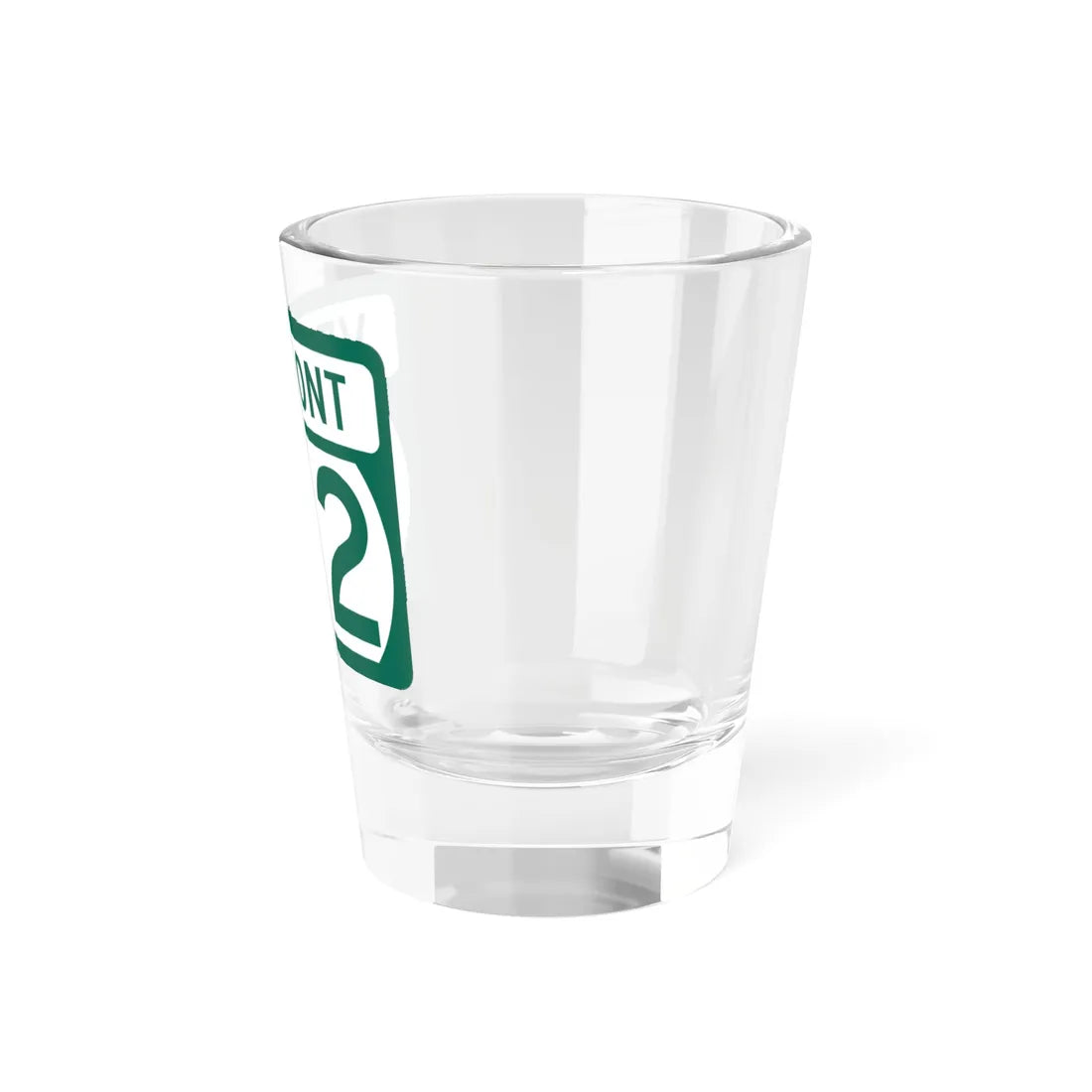 Vermont 102 (Vermont) (Road Sign) Shot Glass 1.5oz - Go Mug Yourself