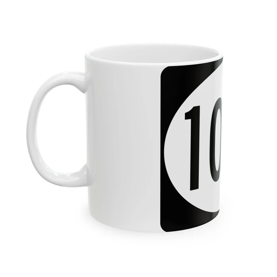 Vermont 103A (Vermont) (Road Sign) White Coffee Mug - Go Mug Yourself