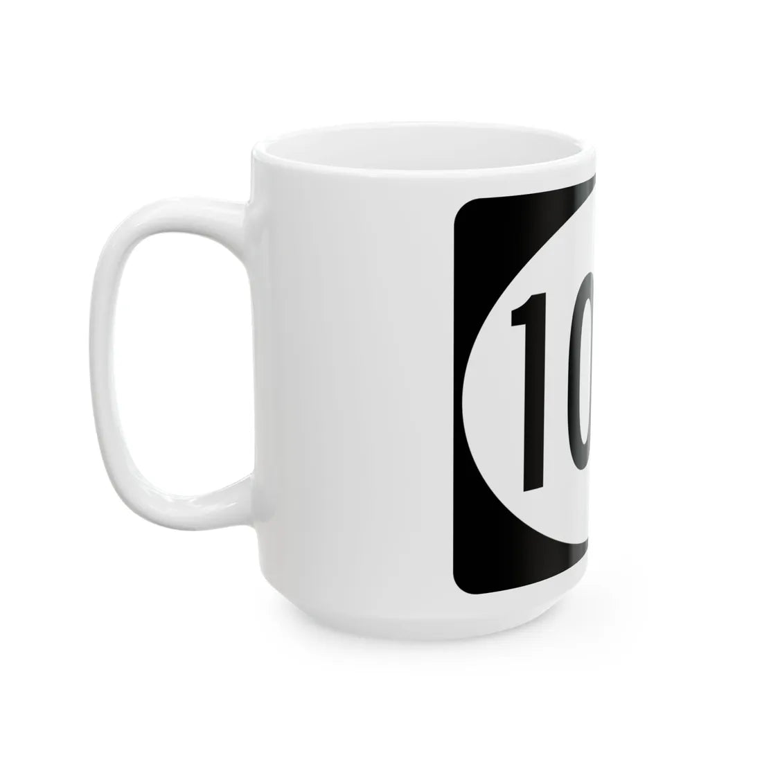Vermont 103A (Vermont) (Road Sign) White Coffee Mug - Go Mug Yourself