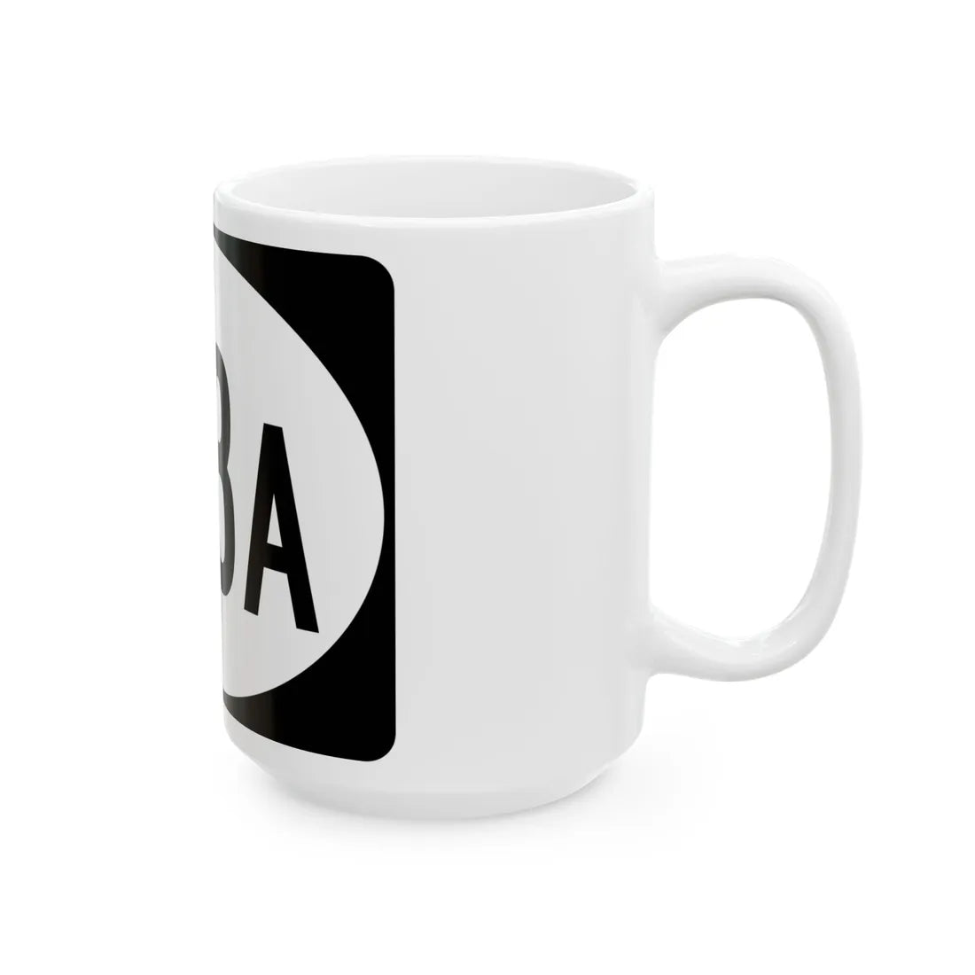 Vermont 103A (Vermont) (Road Sign) White Coffee Mug - Go Mug Yourself