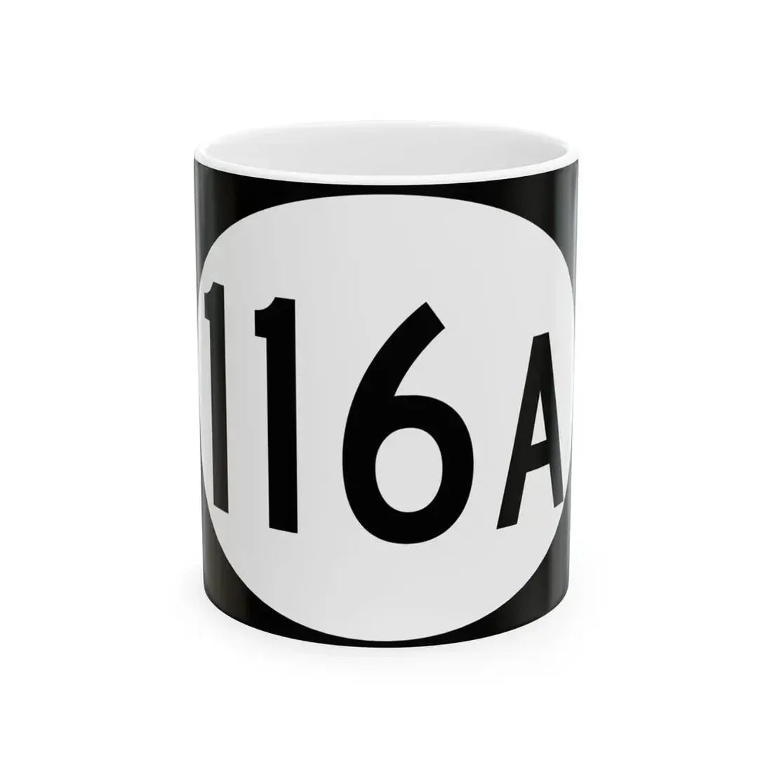 Vermont 116A (Vermont) (Road Sign) White Coffee Mug 11oz - Go Mug Yourself