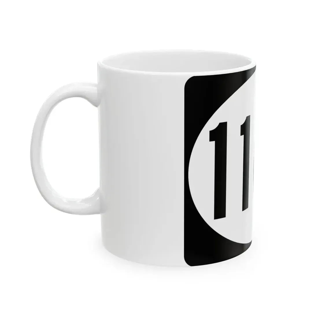 Vermont 116A (Vermont) (Road Sign) White Coffee Mug - Go Mug Yourself