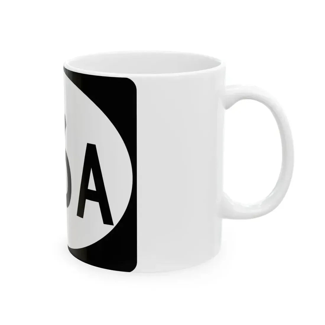 Vermont 116A (Vermont) (Road Sign) White Coffee Mug - Go Mug Yourself