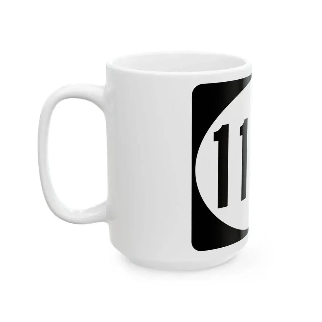 Vermont 116A (Vermont) (Road Sign) White Coffee Mug - Go Mug Yourself