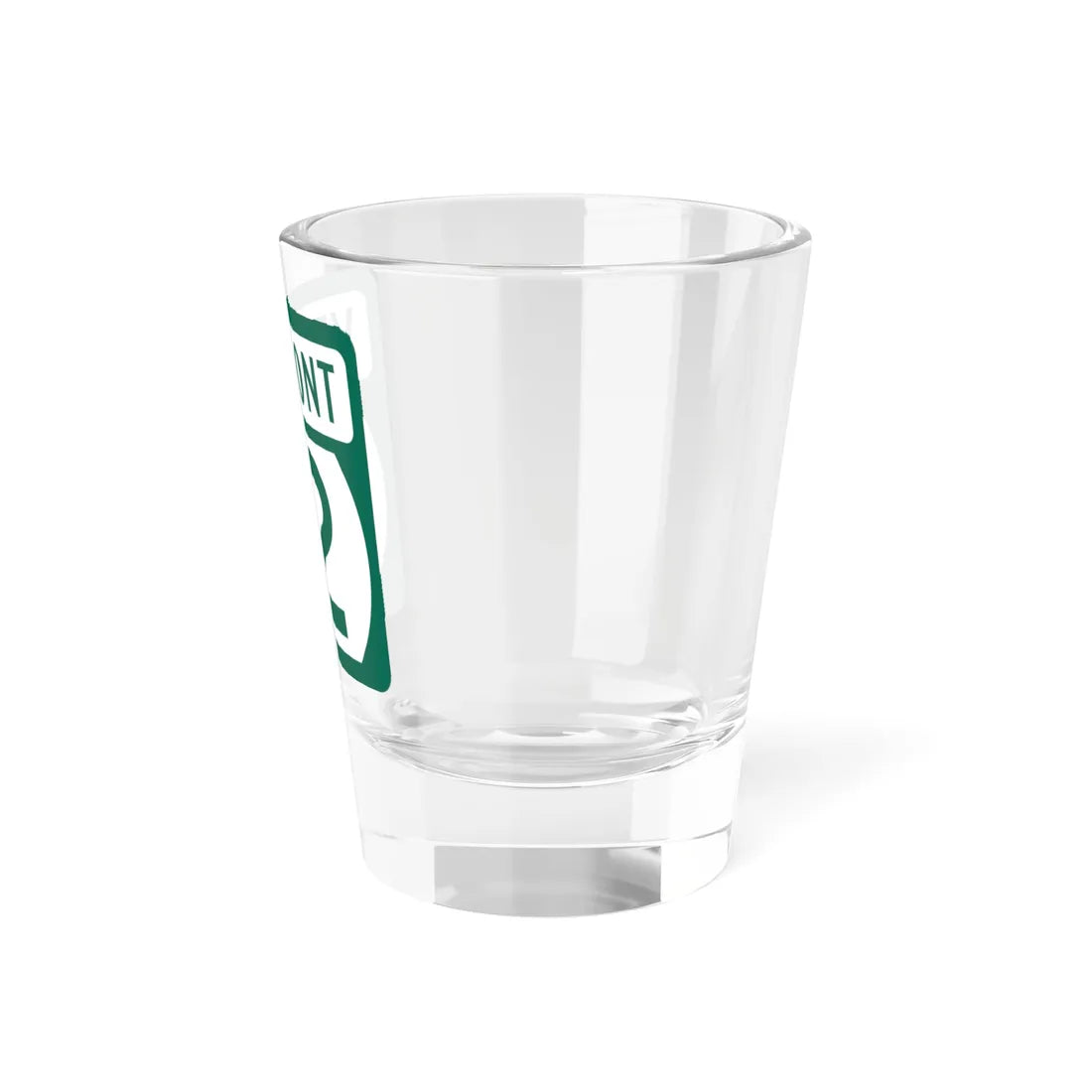 Vermont 12 (Vermont) (Road Sign) Shot Glass 1.5oz - Go Mug Yourself