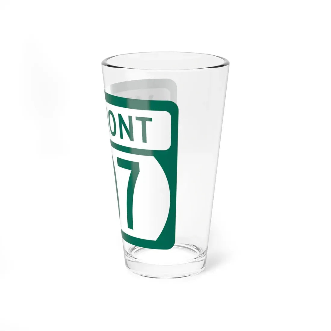 Vermont 207 (Vermont) (Road Sign) Pint Glass 16oz - Go Mug Yourself