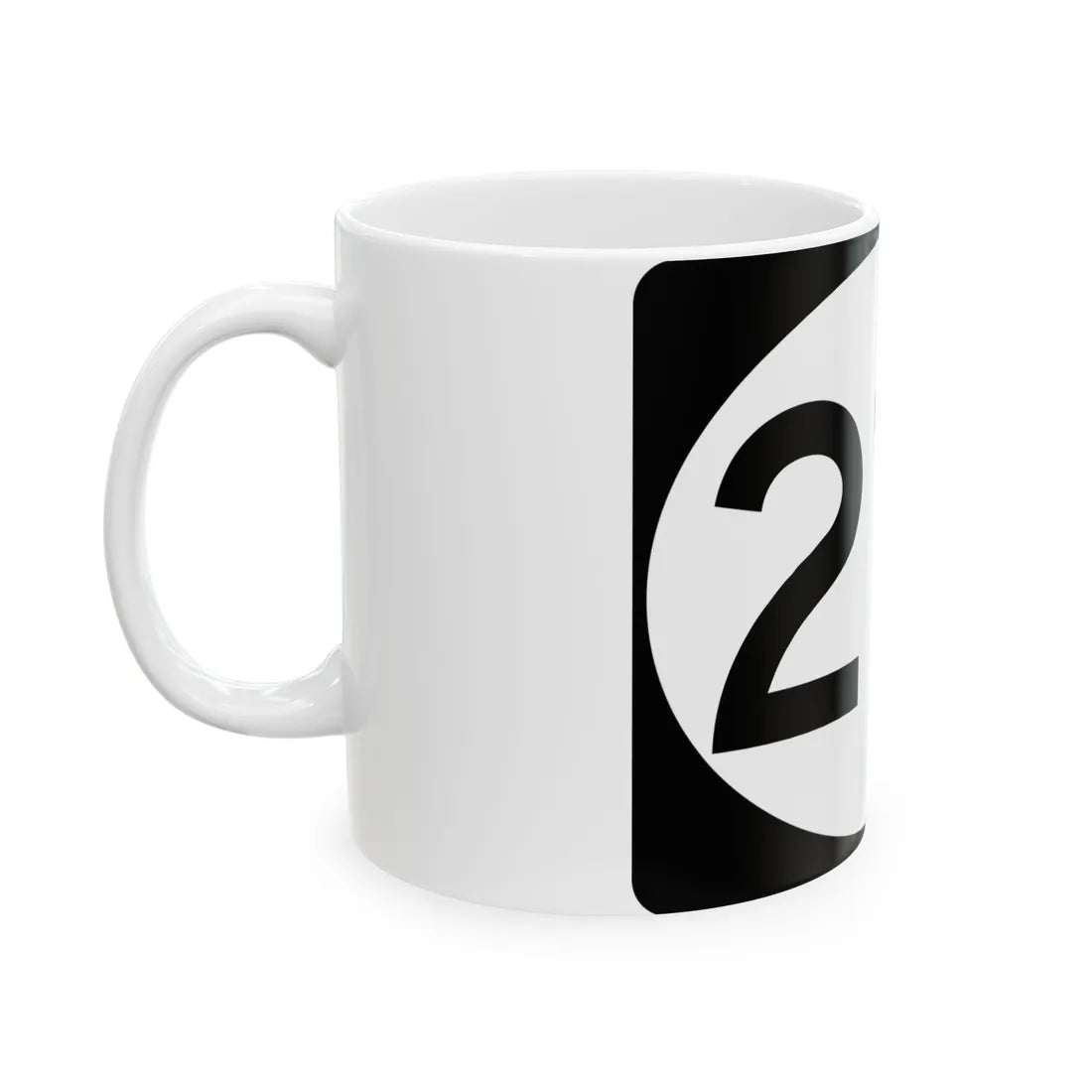 Vermont 215 town (Vermont) (Road Sign) White Coffee Mug - Go Mug Yourself