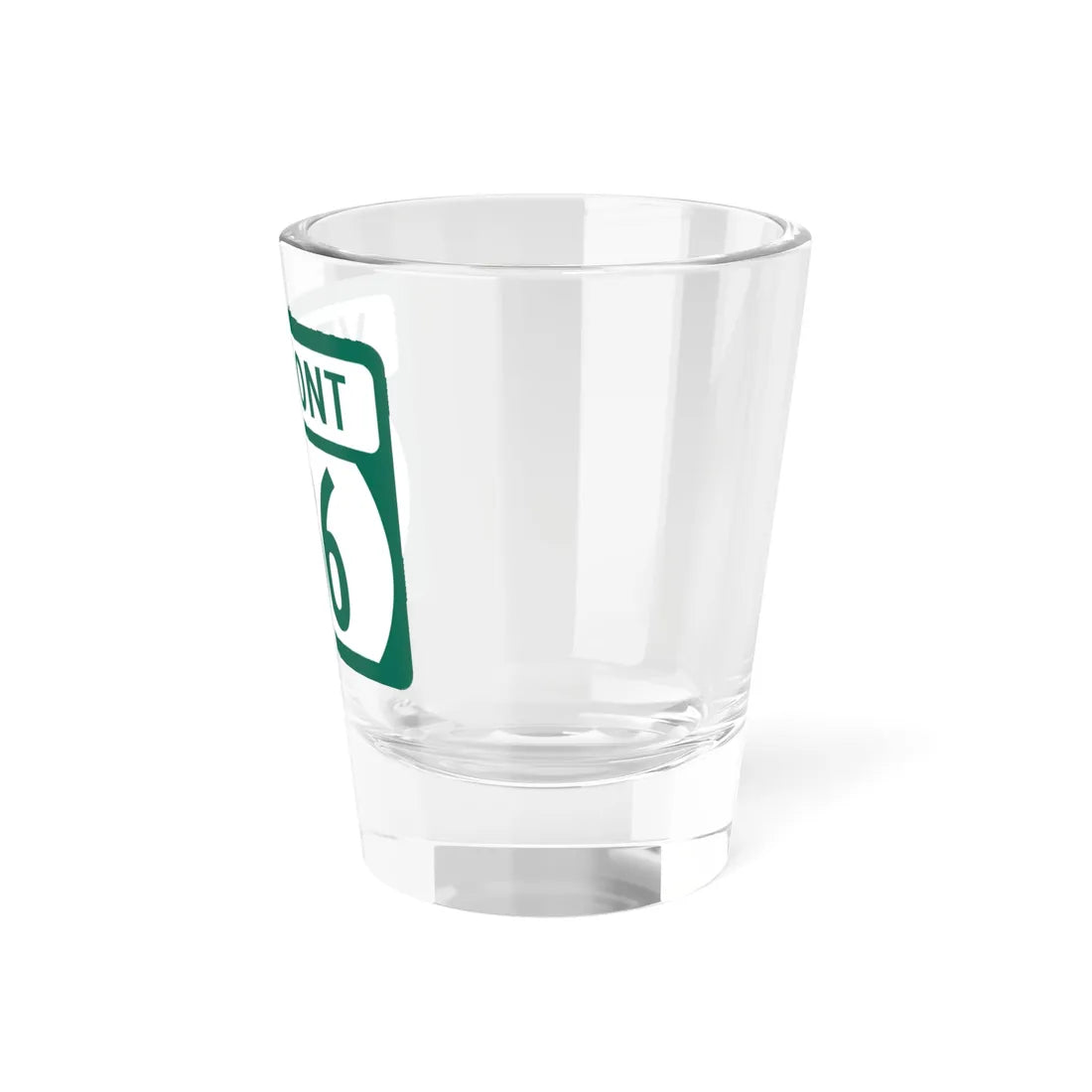 Vermont 236 (Vermont) (Road Sign) Shot Glass 1.5oz - Go Mug Yourself